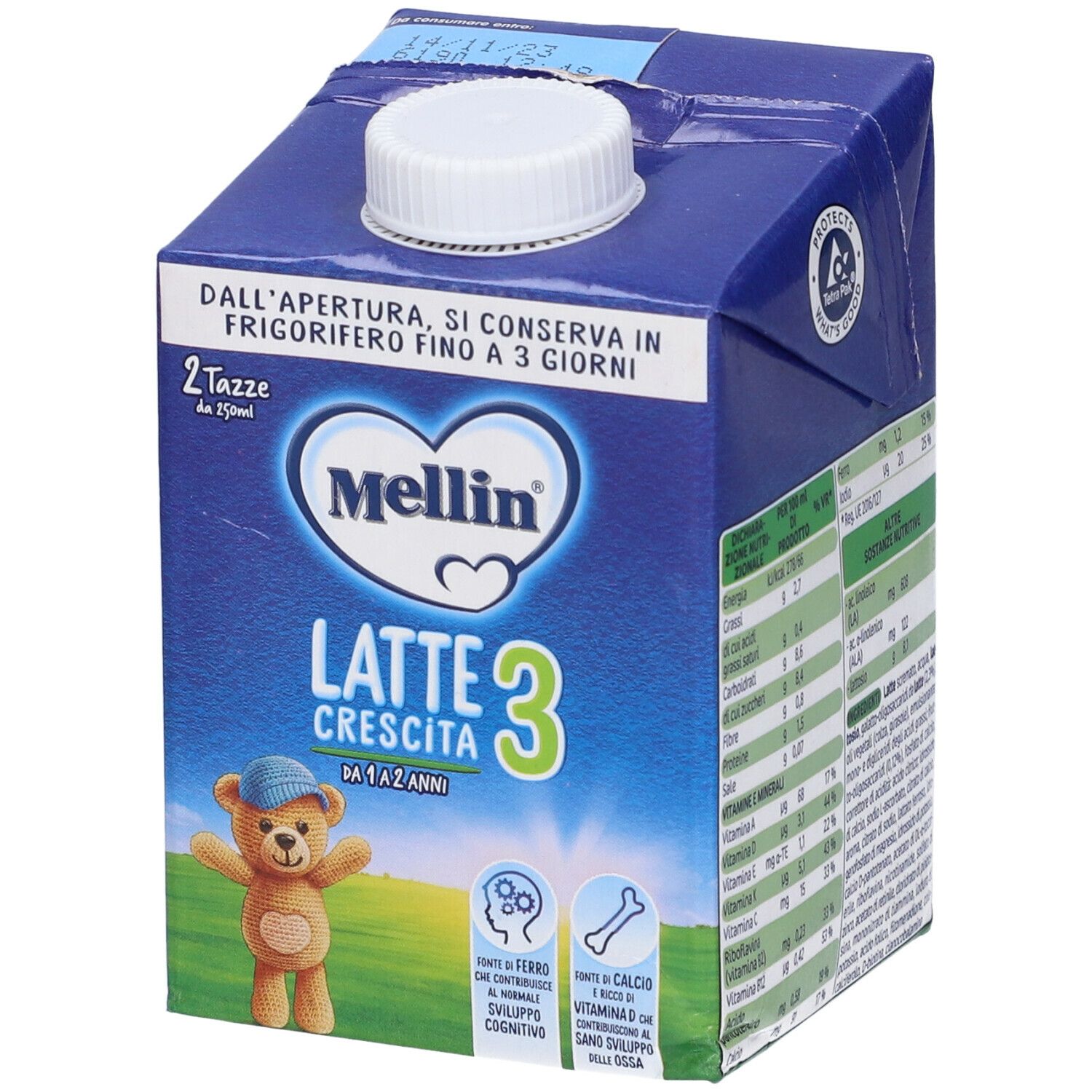 Mellin 3 Latte Crescita 500 ml