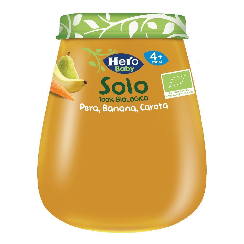 Hero Solo Pera, Banana, Carota