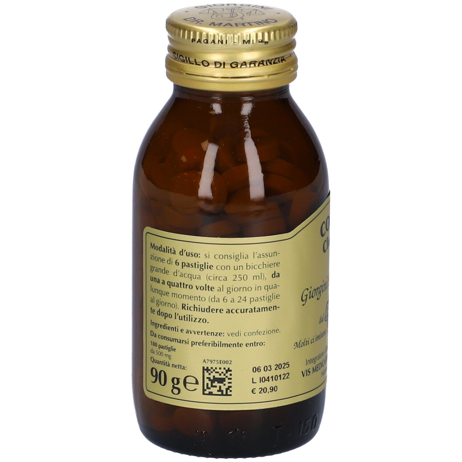 Colon Cleanse 180 Pastiglie