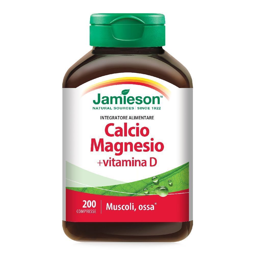 Jamieson Calcio Magnesio Con Vitamina D 200 Compresse