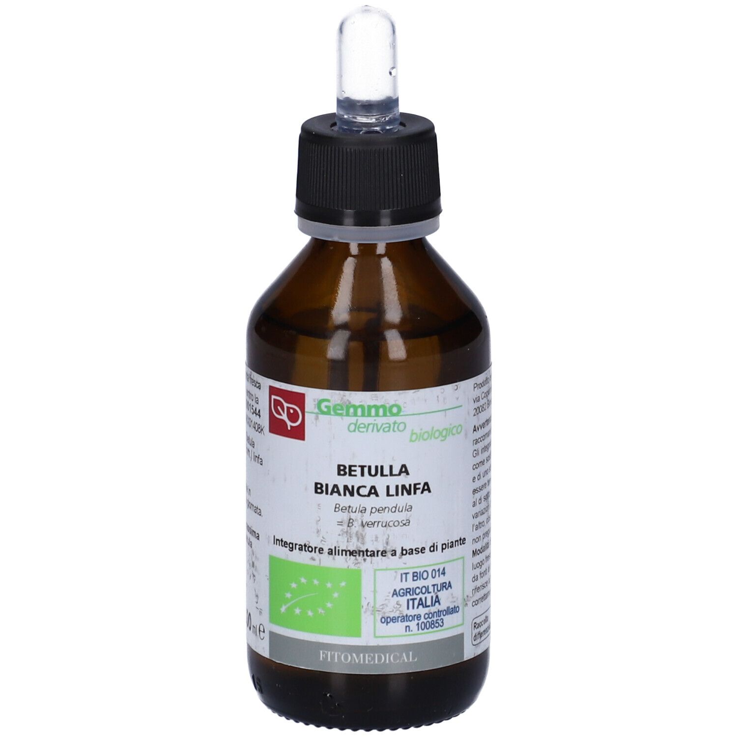 Betulla Bianca Linfa Macerato Glicerico 100 Ml Bio