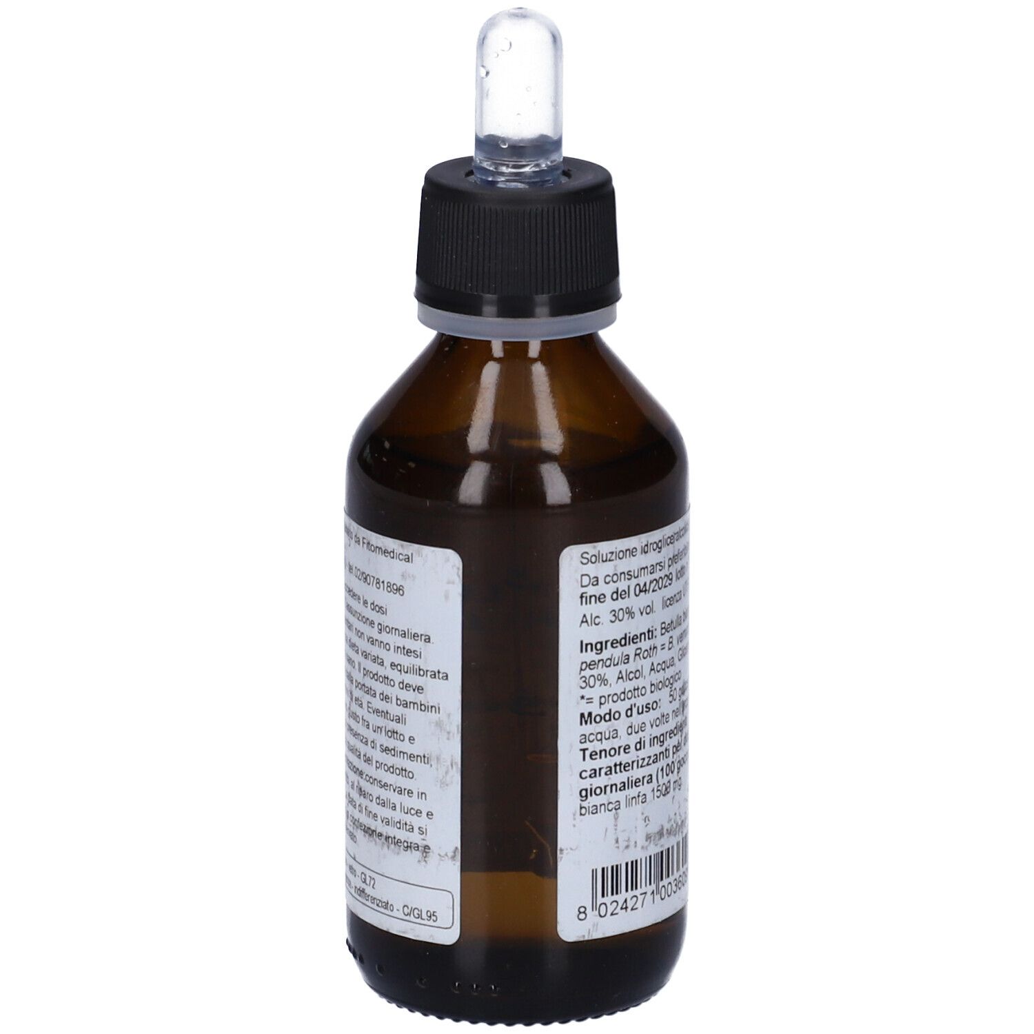 Betulla Bianca Linfa Macerato Glicerico 100 Ml Bio