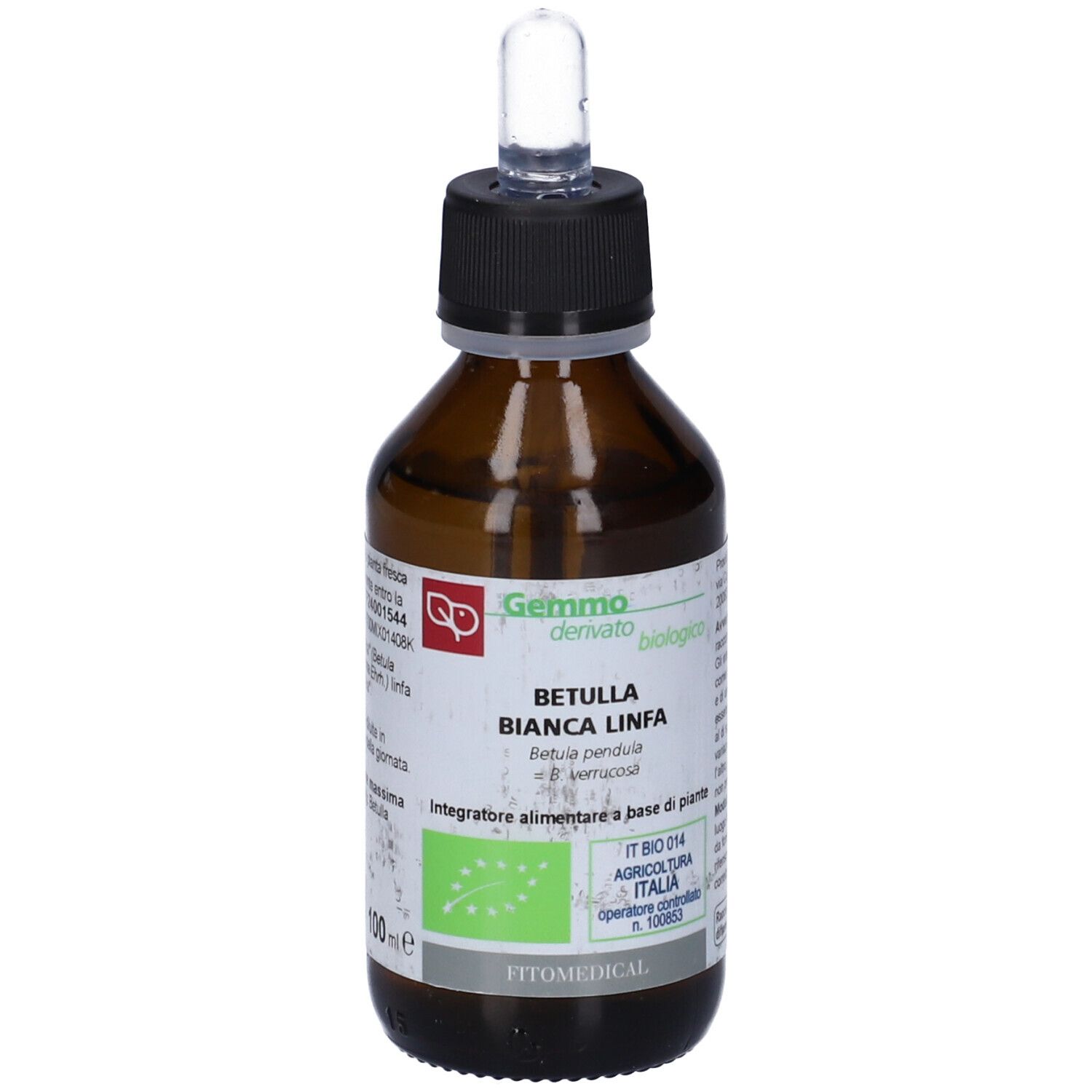 Betulla Bianca Linfa Macerato Glicerico 100 Ml Bio