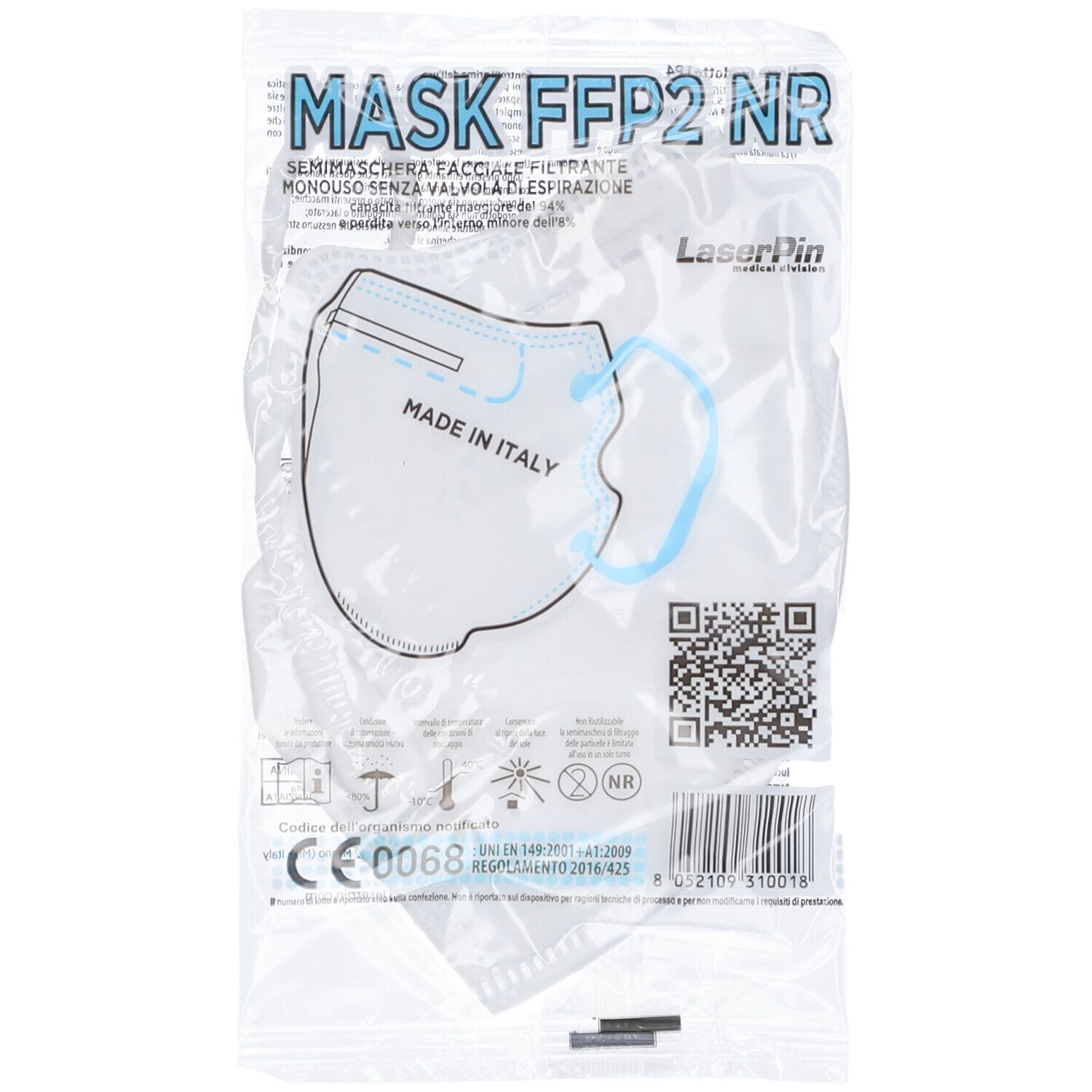 Gammadis Sibilla Mascherina FFP2 NR D