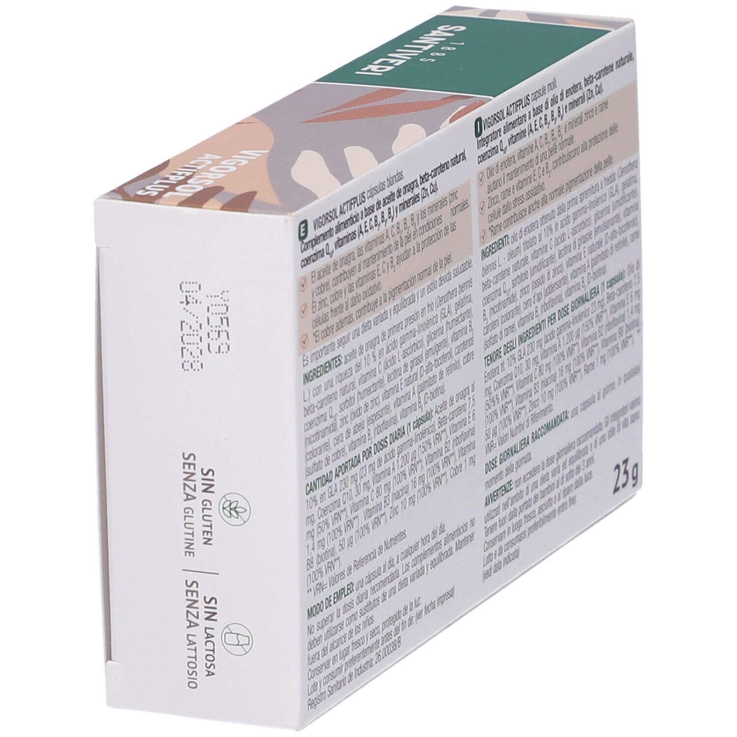 Santiveri Vigorsol Actifplus Perle