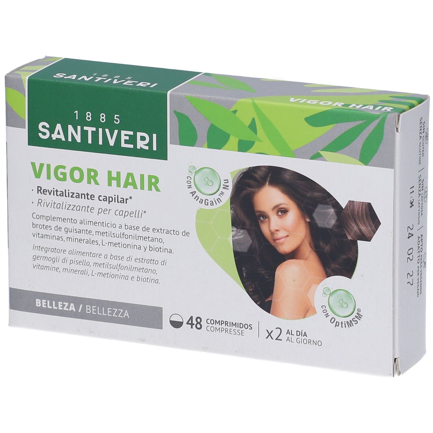 Vigor Hair 48 Compresse