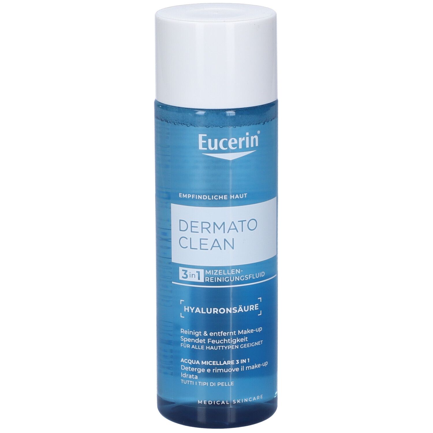 Eucerin DermatoCLEAN [HYALURON] Acqua Micellare 3 in 1 200 ml
