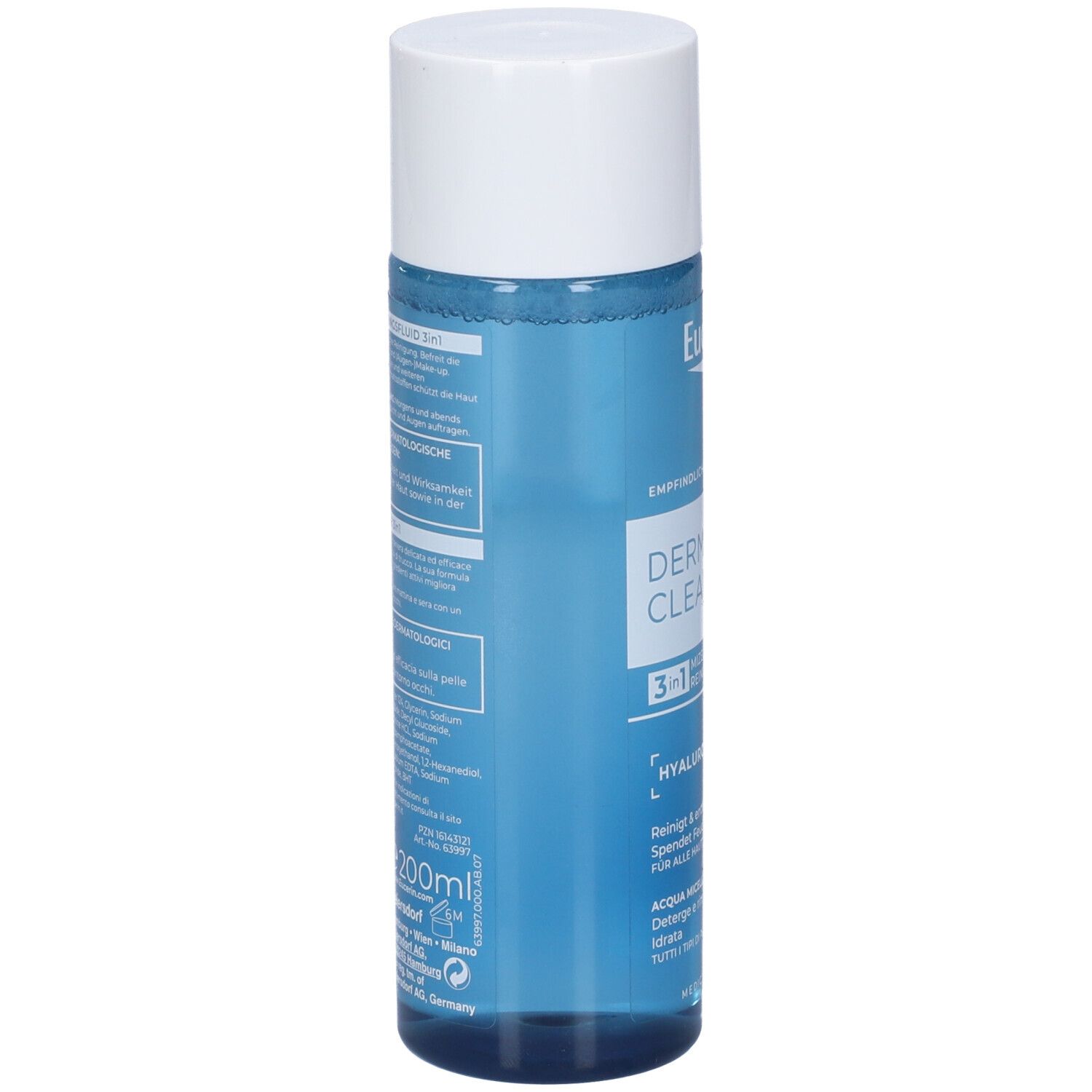 Eucerin DermatoCLEAN [HYALURON] Acqua Micellare 3 in 1 200 ml