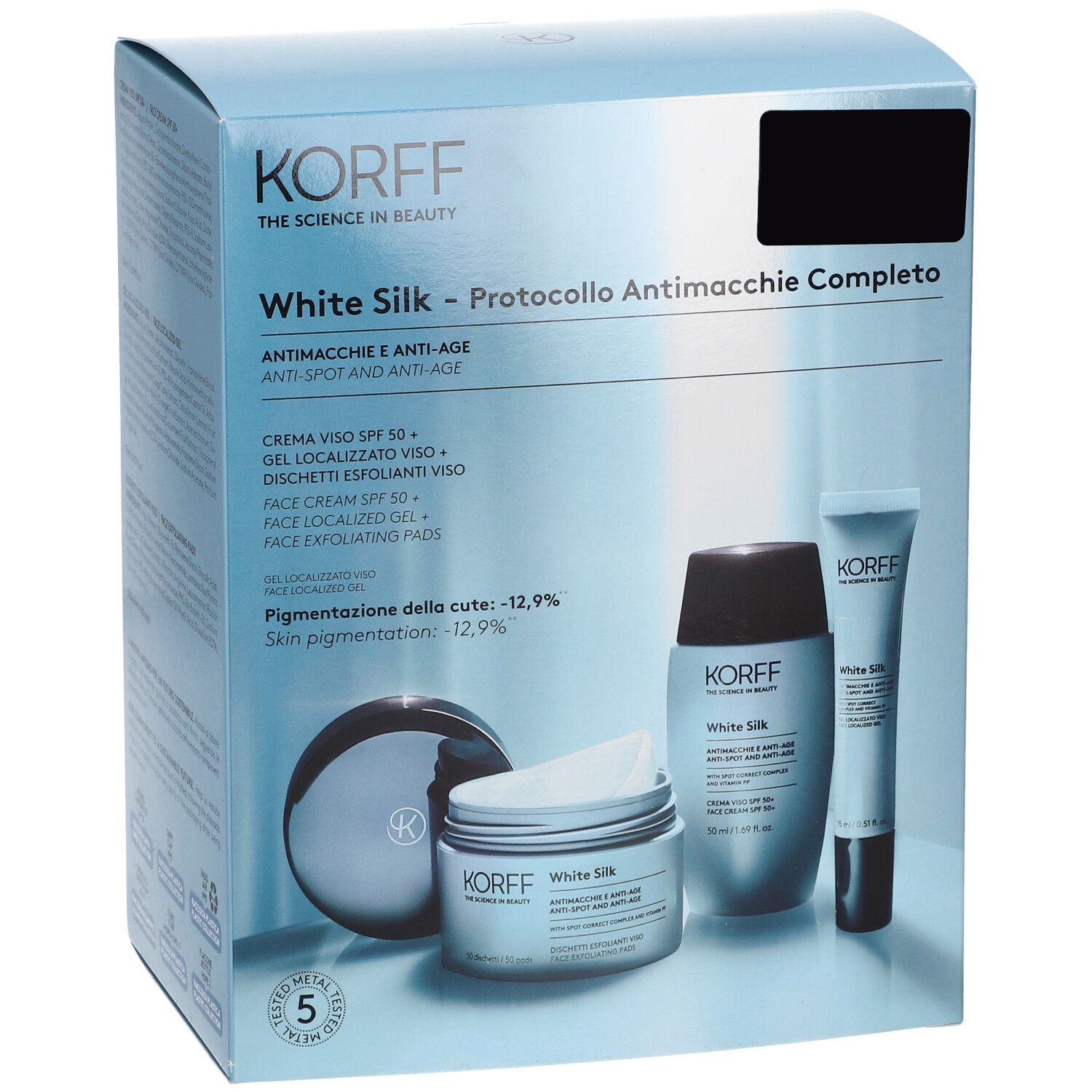 KORFF White Silk - Protocolo Antimacchie Completo