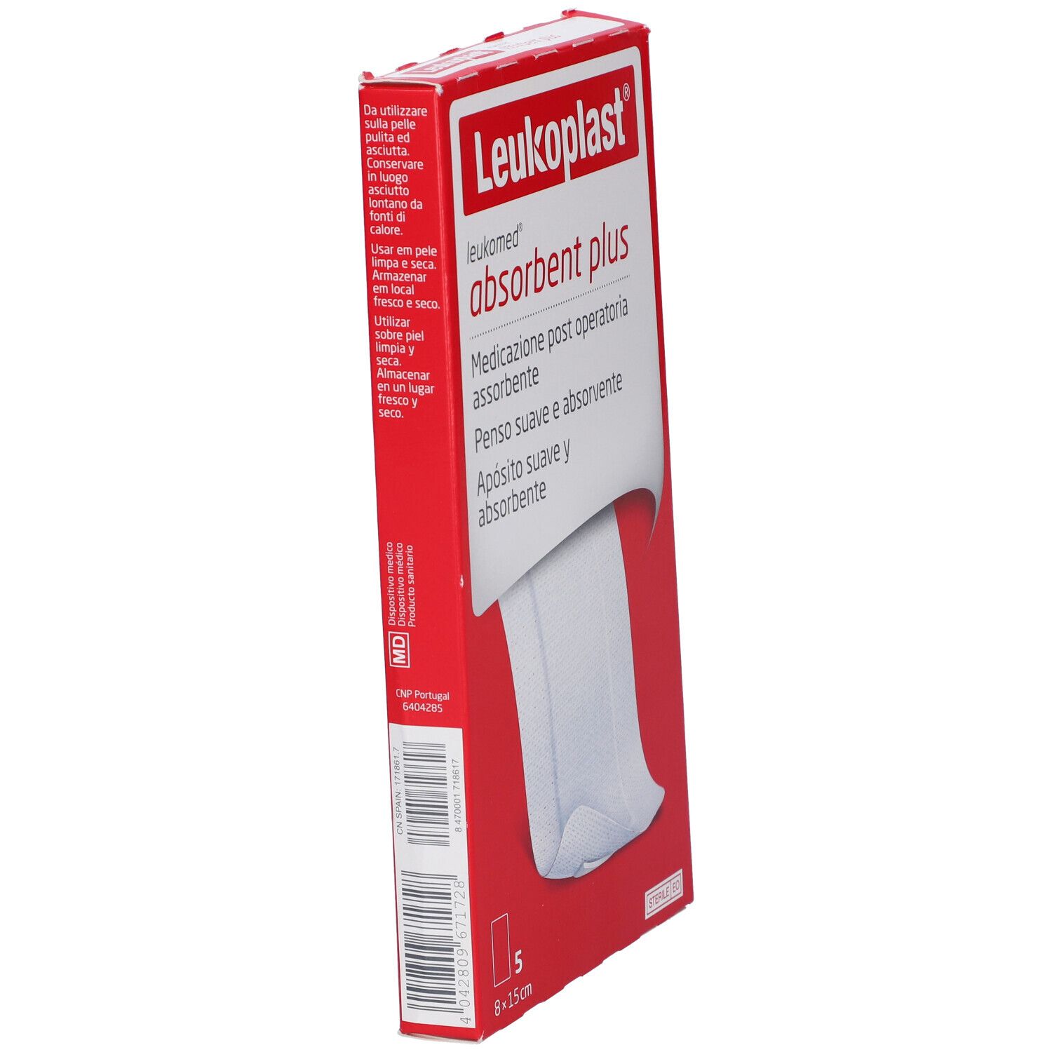 Leukomed Medicazione Post Operatoria 8x5 Cm