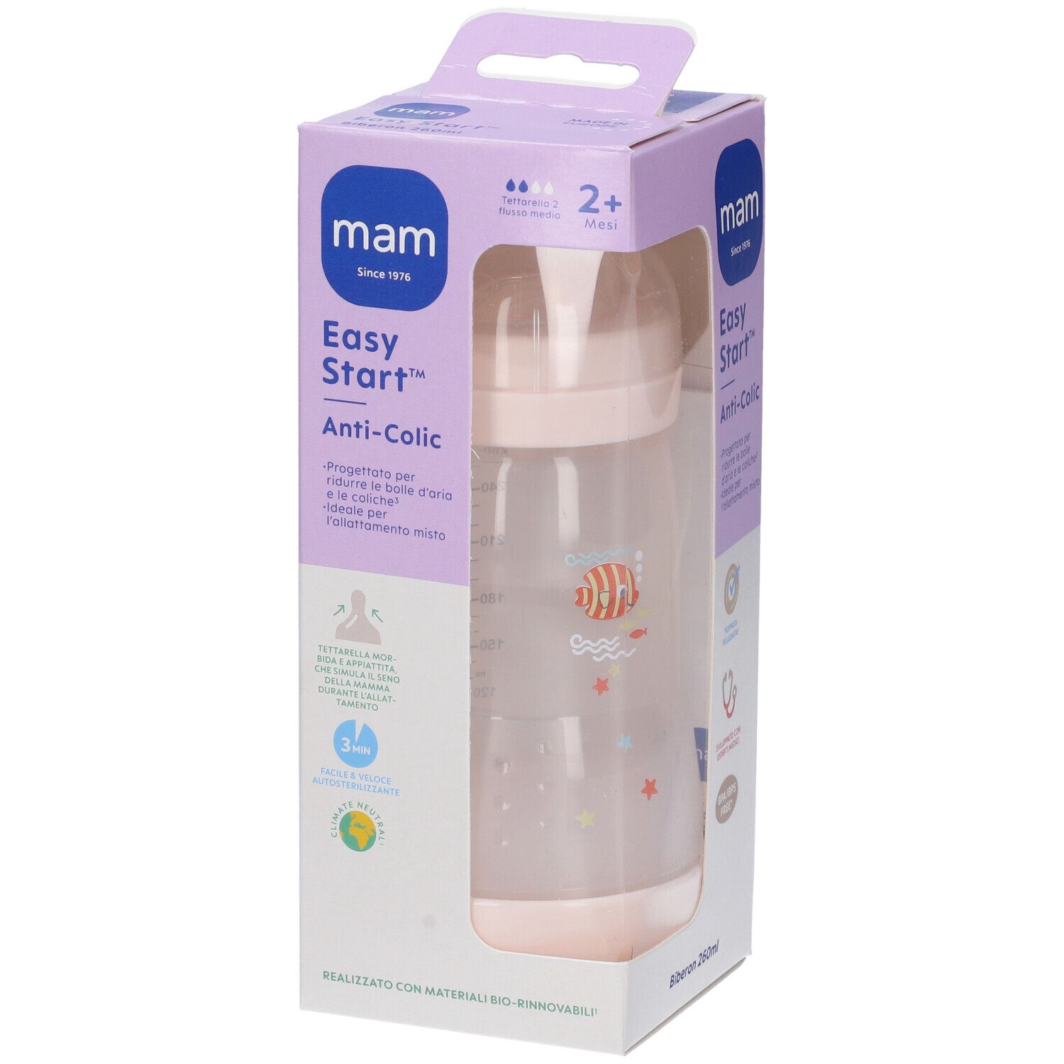 Mam Easy Start Bib 260Ml Neu