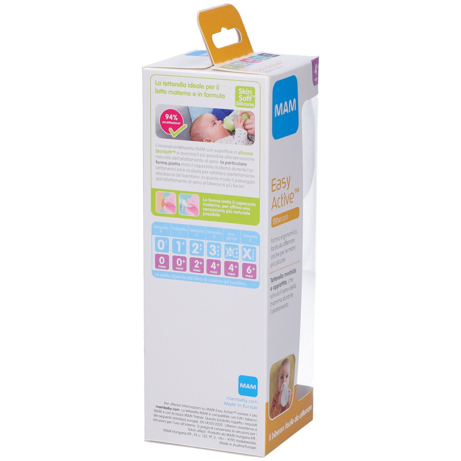 Mam Easy Active Bib 330Ml Femm