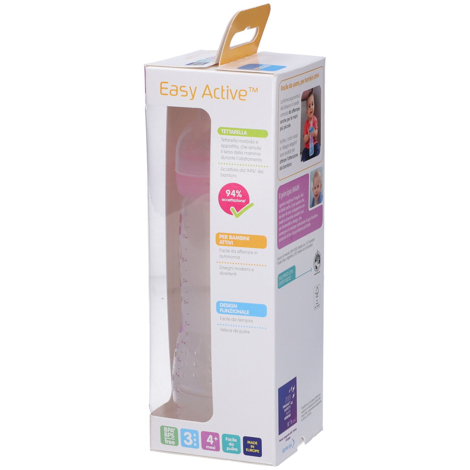 Mam Easy Active Bib 330Ml Femm