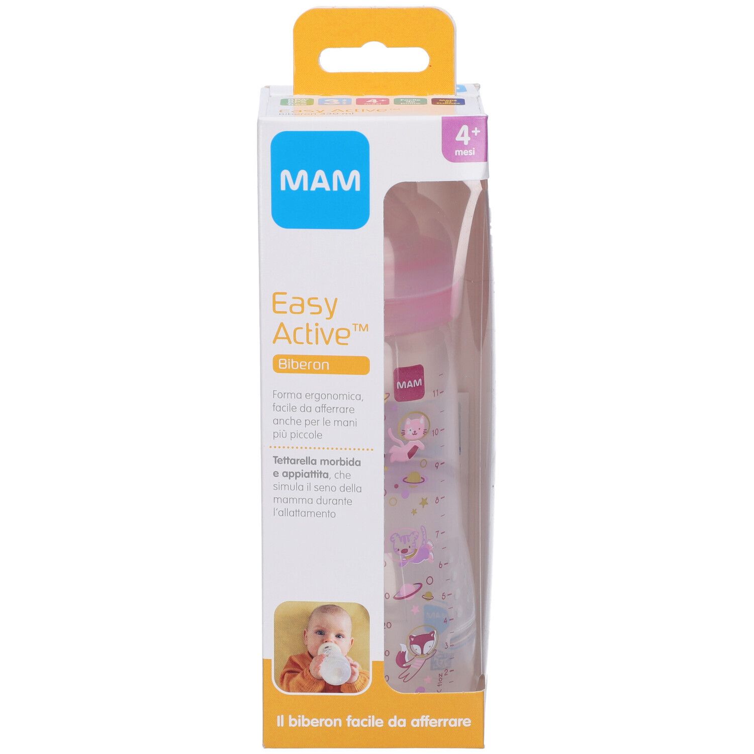 Mam Easy Active Bib 330Ml Femm