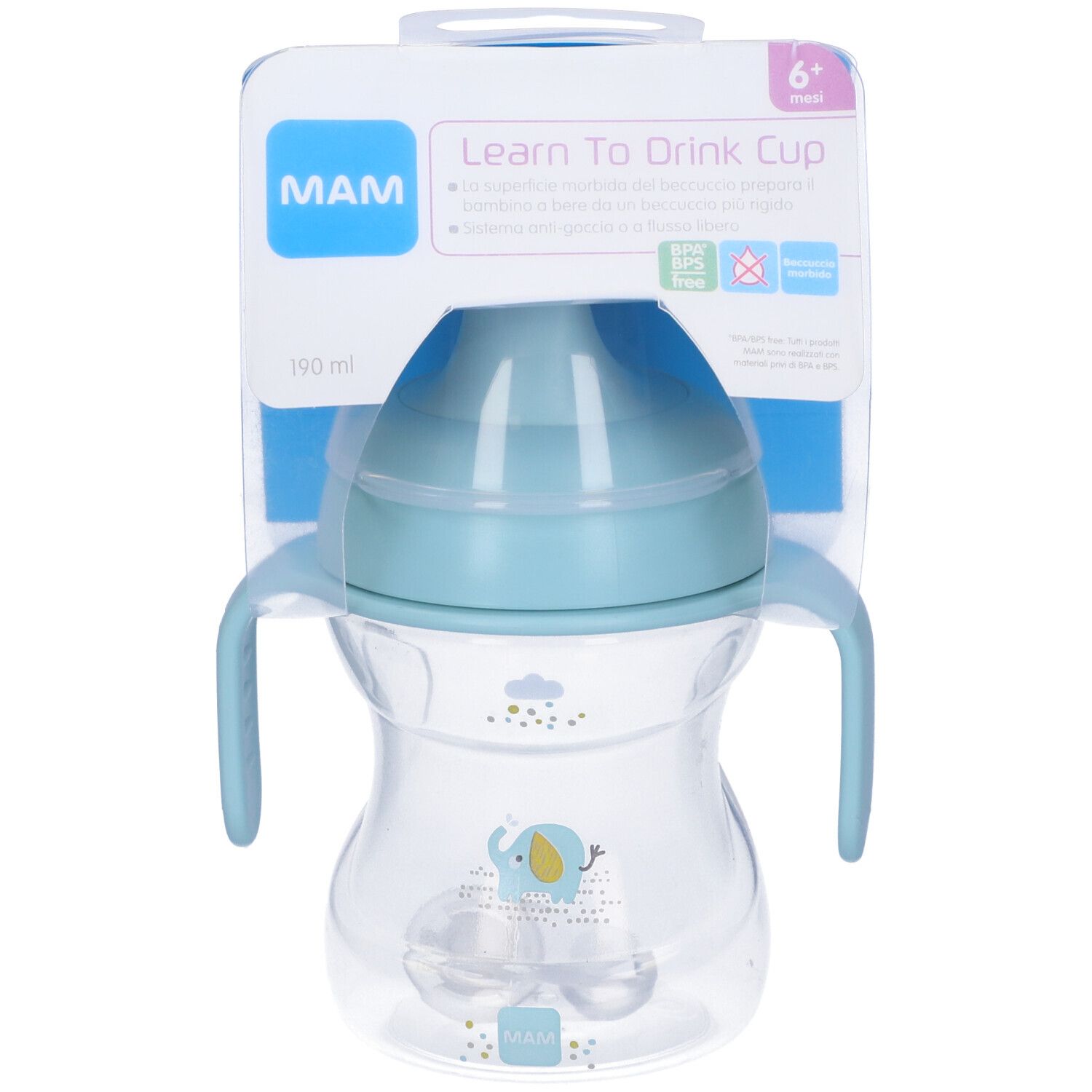 MAM Learn To Drink Cup Tasse D’apprentissage Avec Supports