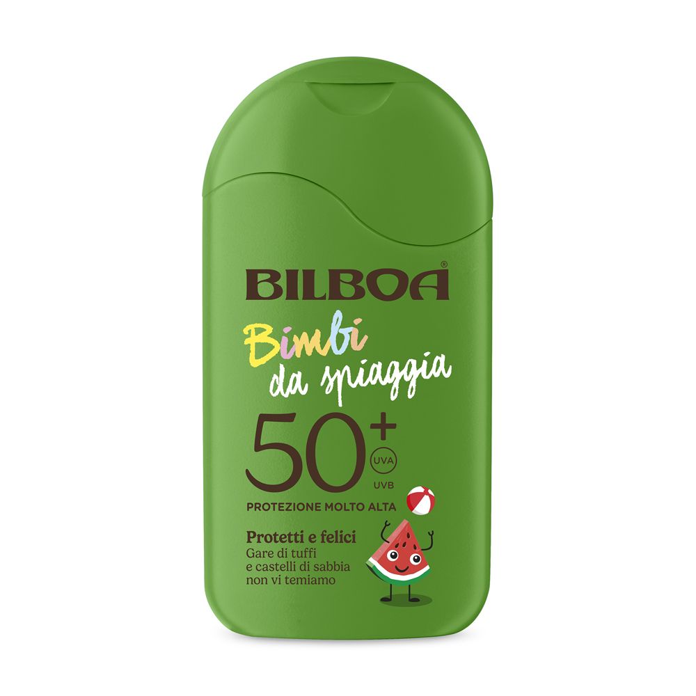Bilboa Bimbi da Spiaggia Crema Solare Bambini SPF 50+