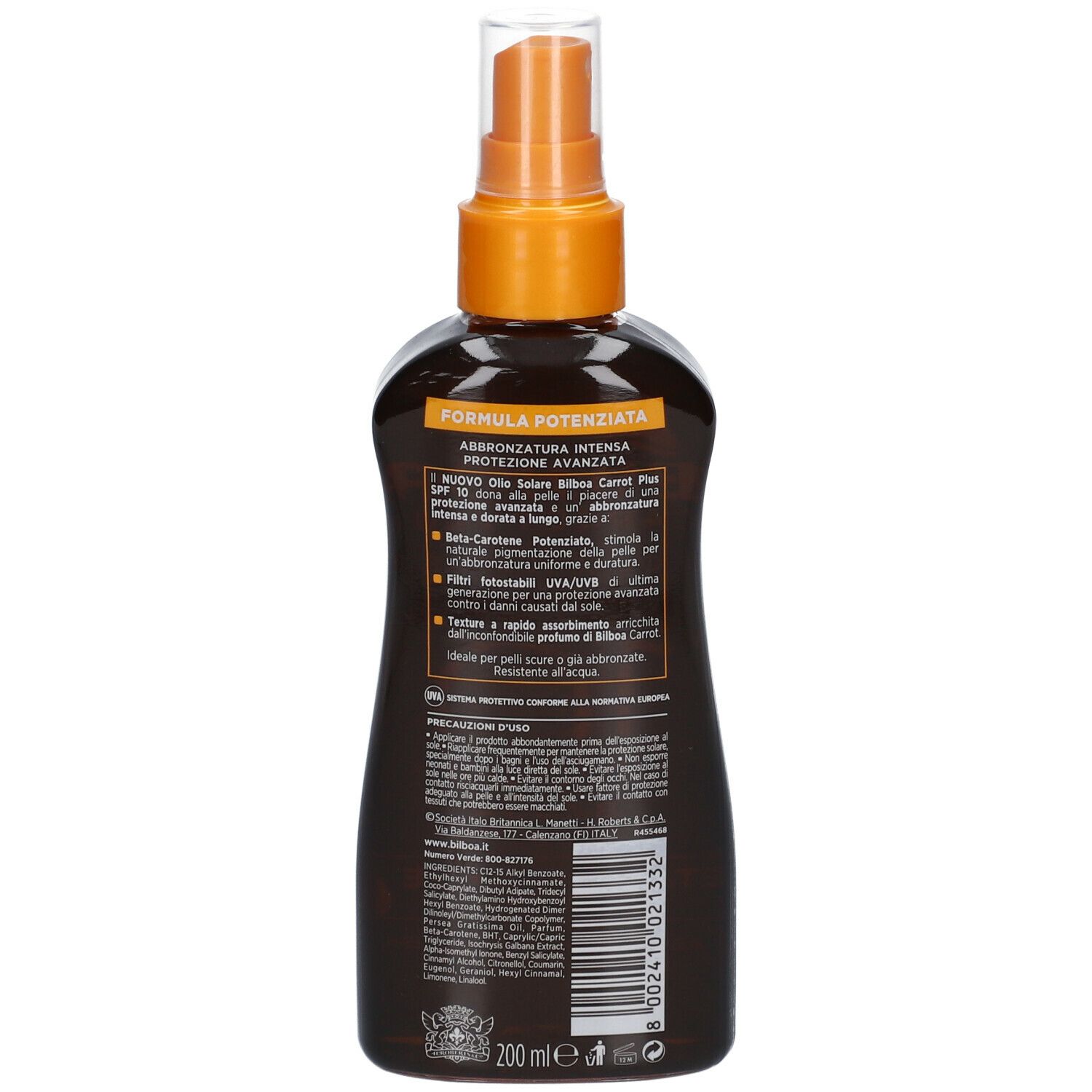 Solari Bilboa Spray SPF 10