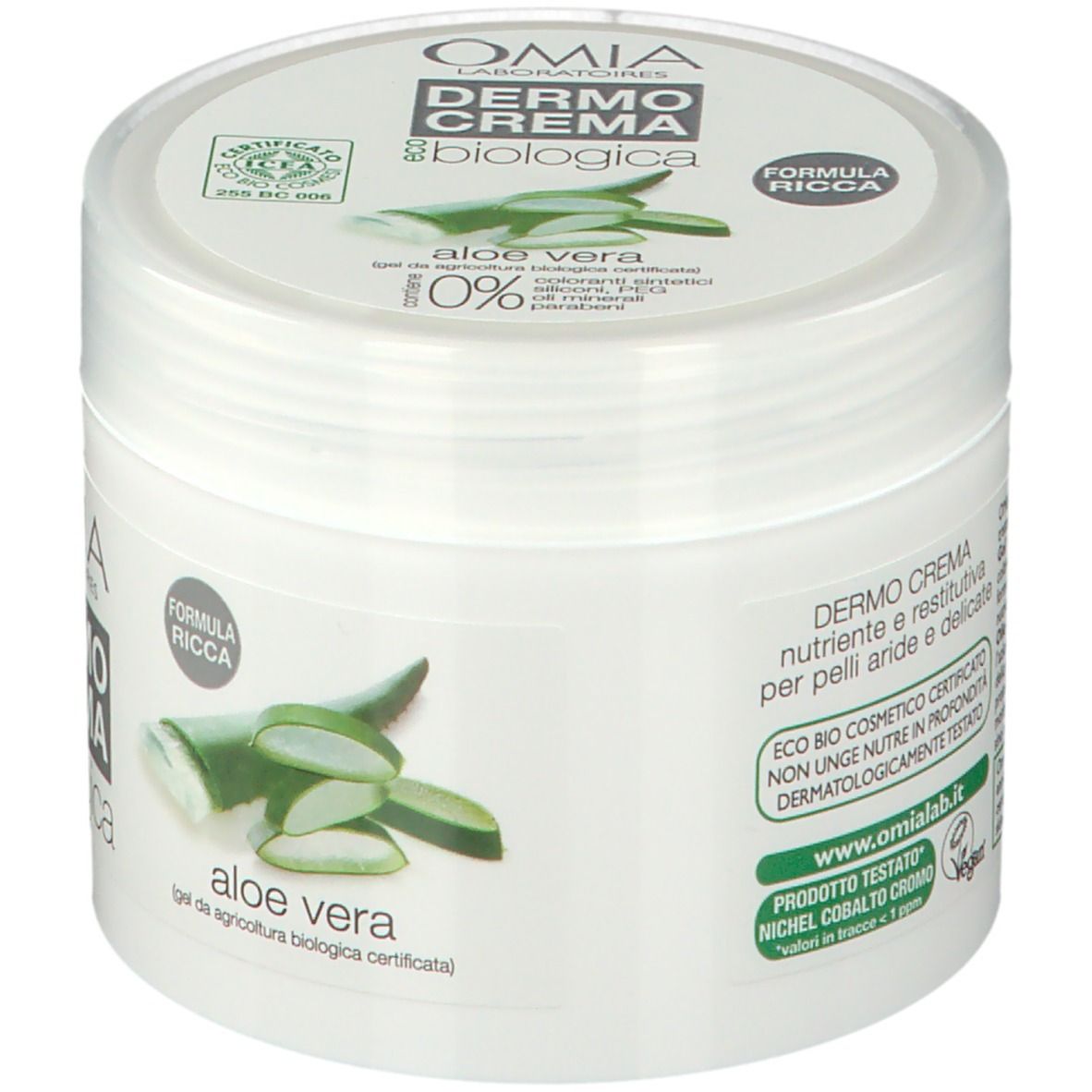 OMIA Dermo Crema Eco Biologica Aloe Vera