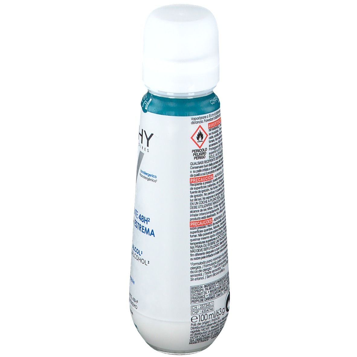 Vichy  Deodorante Compresso Efficacia Antitranspirante 48h