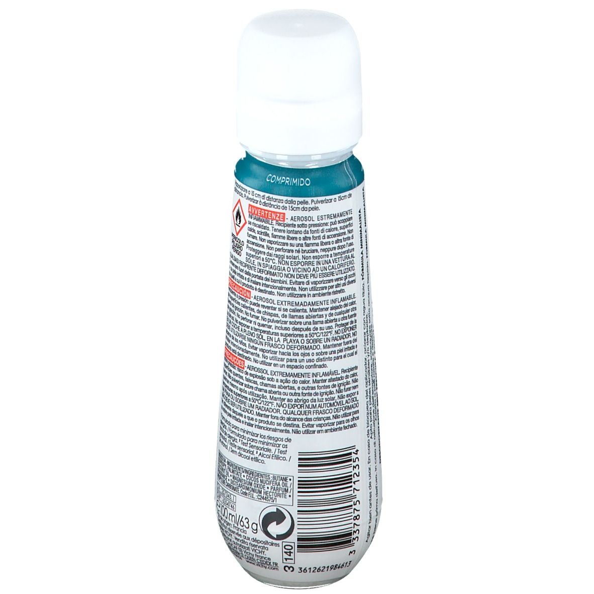 Vichy  Deodorante Compresso Efficacia Antitranspirante 48h