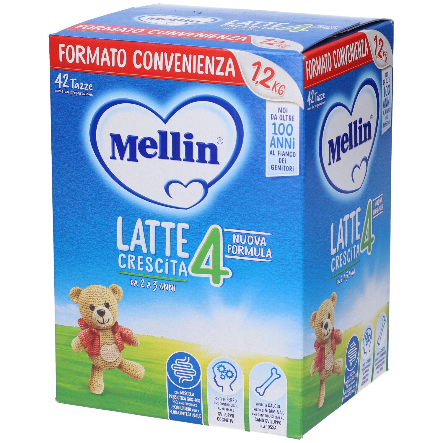 Mellin Latte Crescita 4 1,2 Kg 1200 g