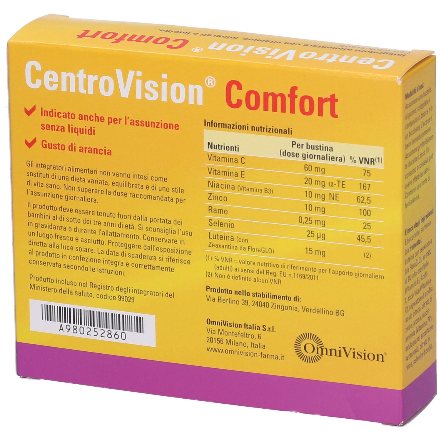 Centrovision Comfort 28Bust