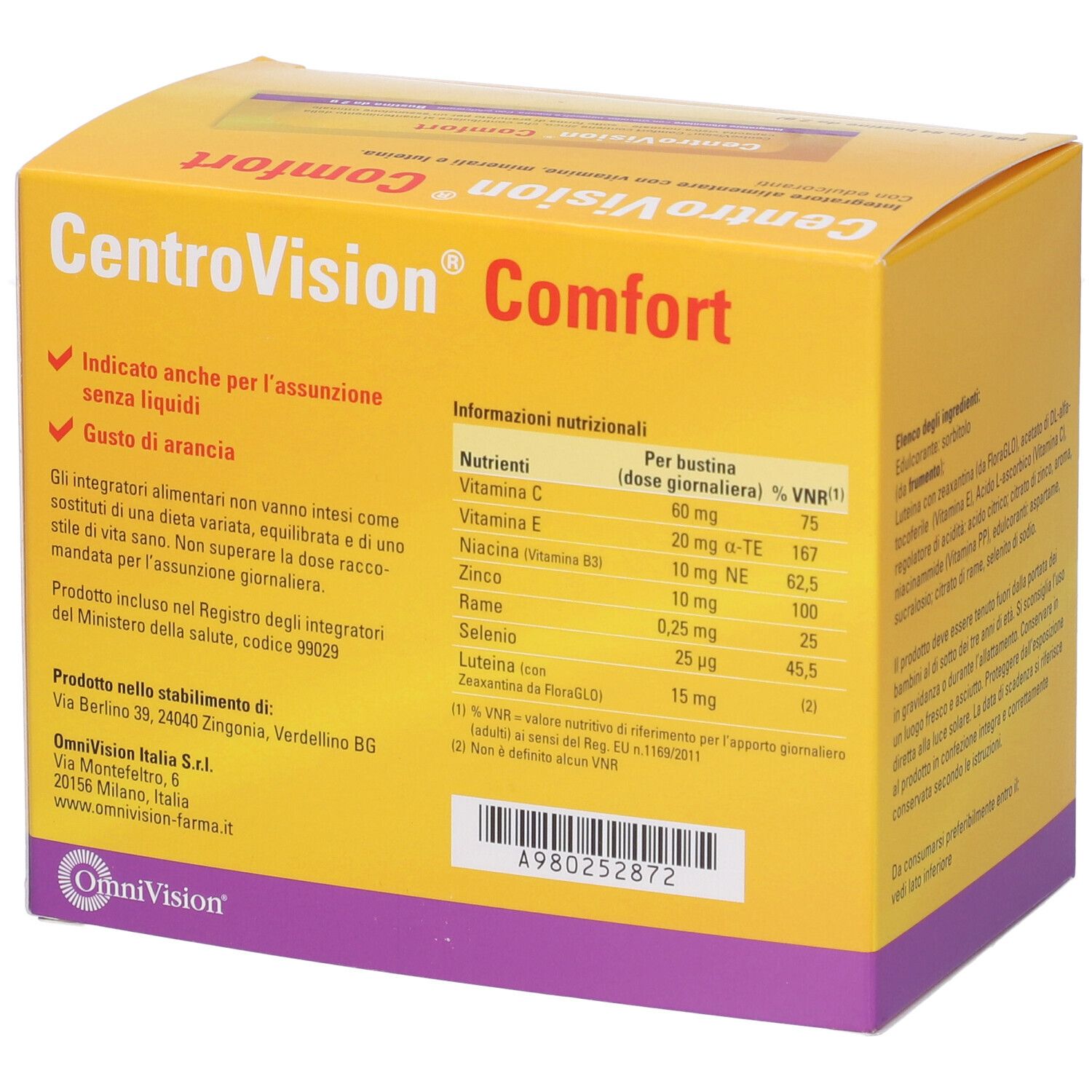 Centrovision Comfort 84Bust