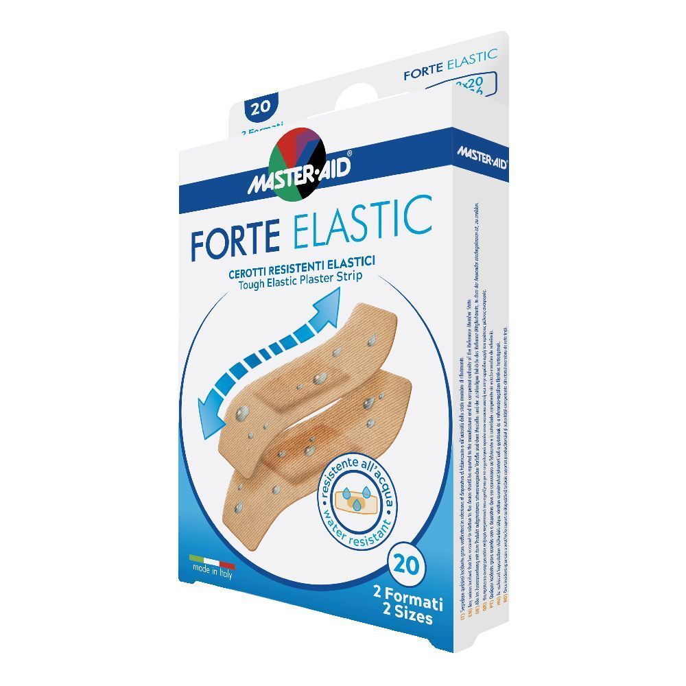 Cerotto Master-Aid Elastic 20 Pezzi 2 Formati