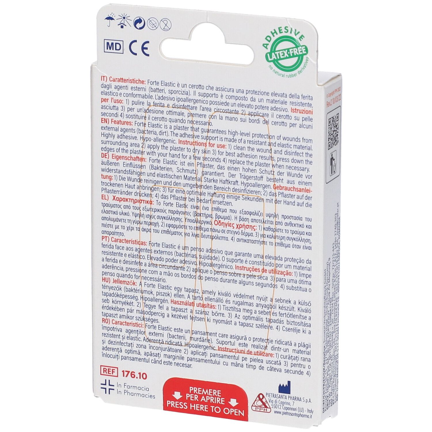 Cerotto Master-Aid Elastic 20 Pezzi 2 Formati