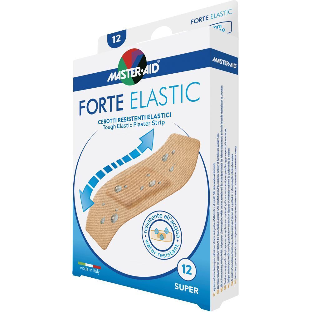 Cerotto Master-Aid Elastic Super 12 Pezzi