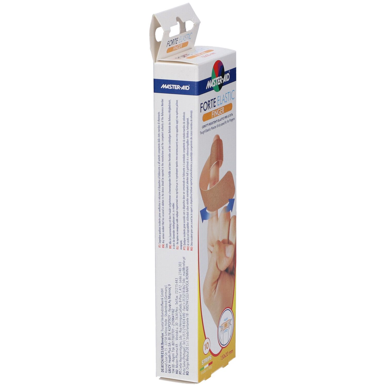 Cerotto Master-Aid Elastic Finger 10 Pezzi