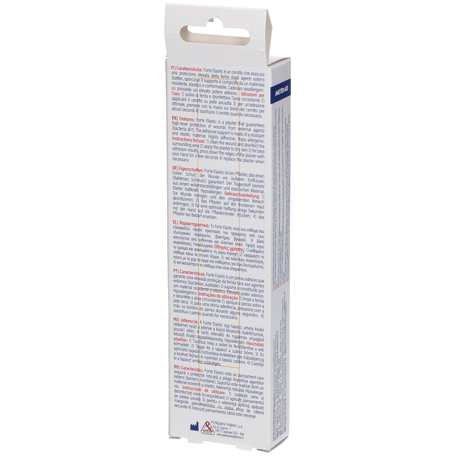 Cerotto Master-Aid Elastic Finger 10 Pezzi