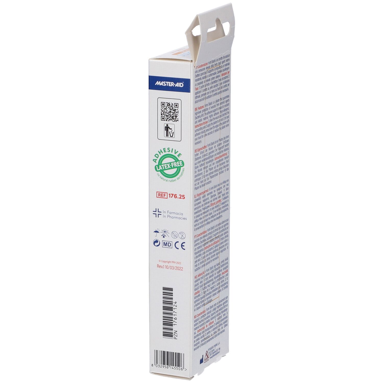Cerotto Master-Aid Elastic Finger 10 Pezzi
