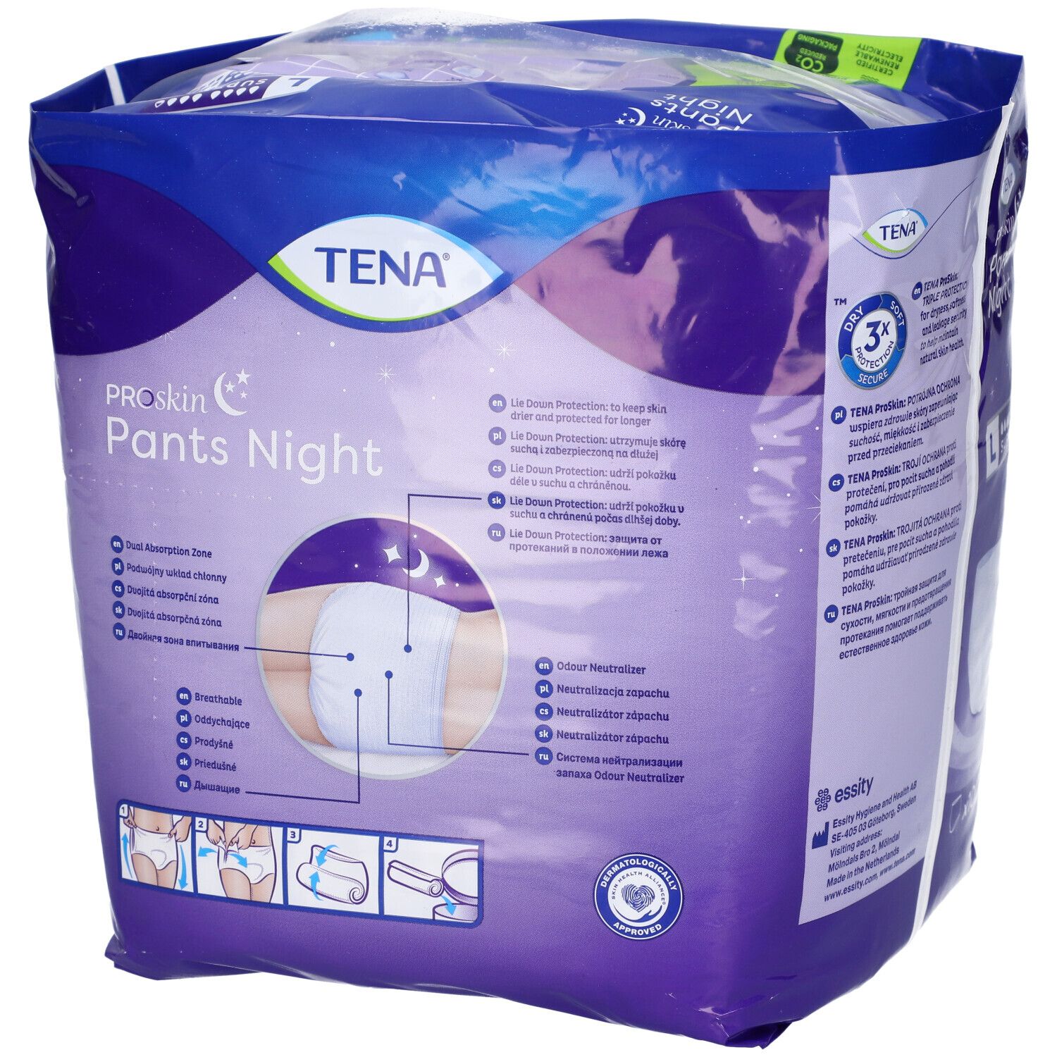 Tena Pants Night Pannolone Pull Up Notte L