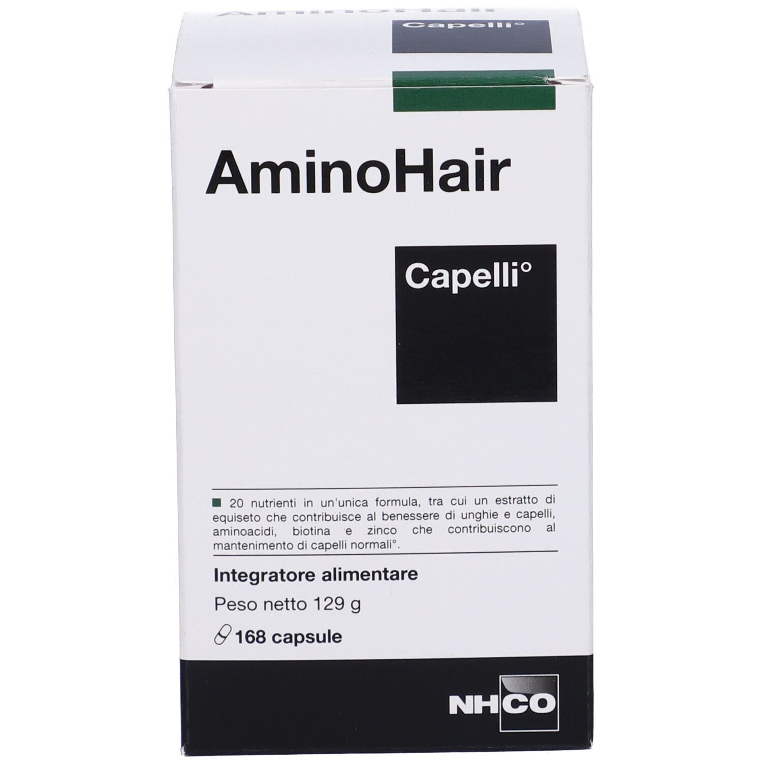 Nhco Aminohair 168 Capsule