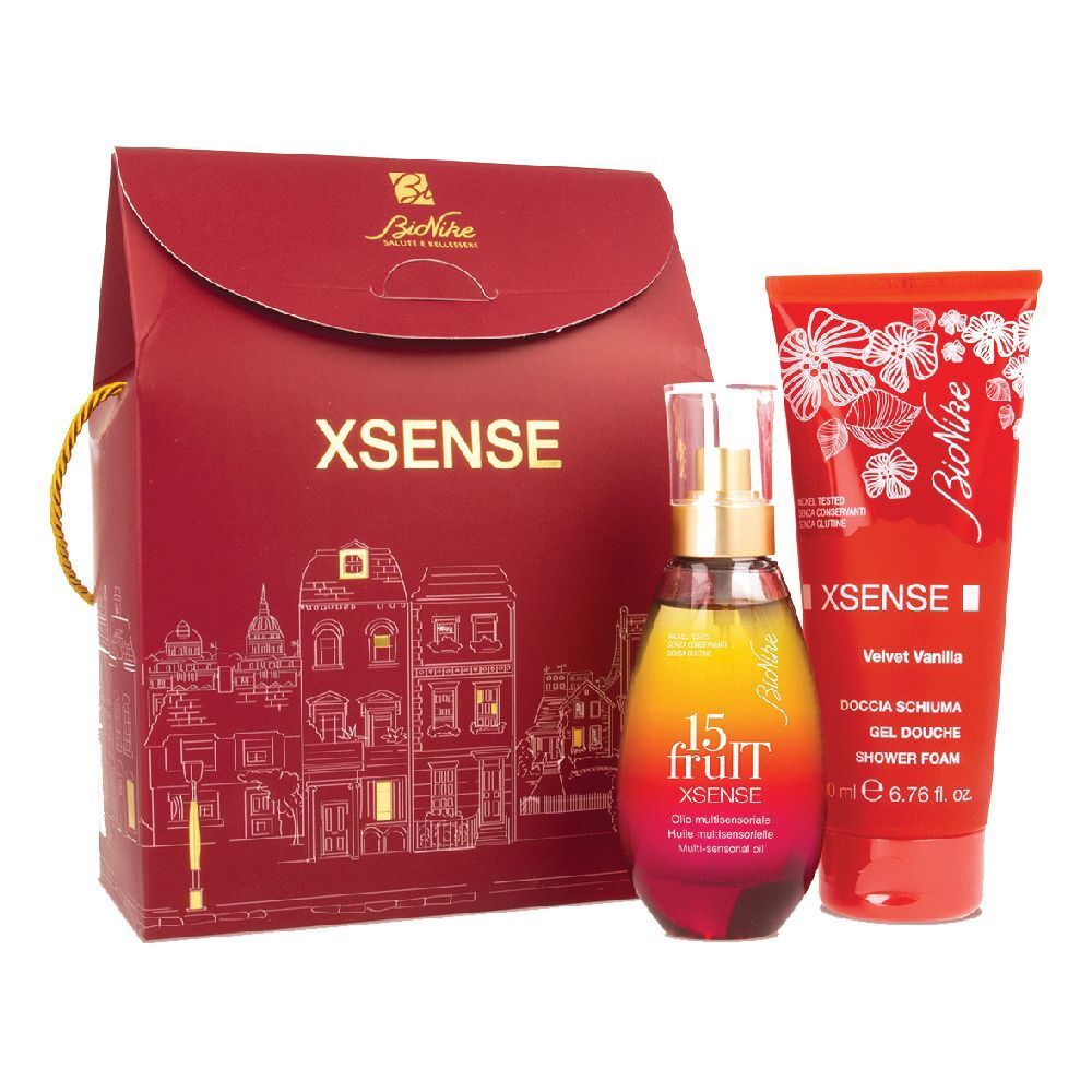 Xsense Kit Natale 2020 1 15 Fruit Olio Multisensoriale 100 Ml + 1 Velvet Vanilla 200 Ml