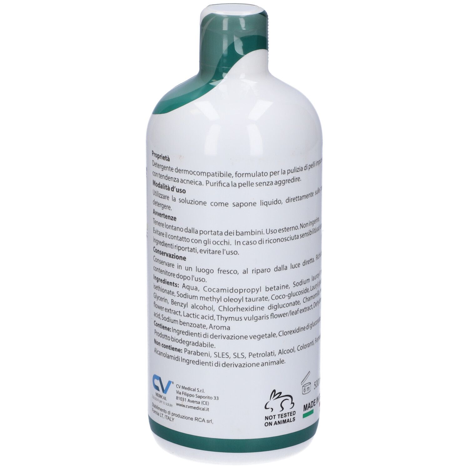Cv Derm Detergente 500Ml