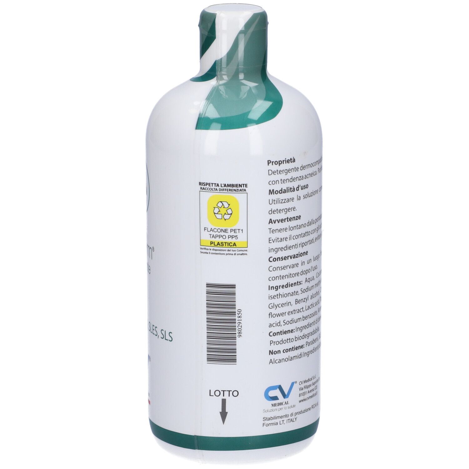Cv Derm Detergente 500Ml