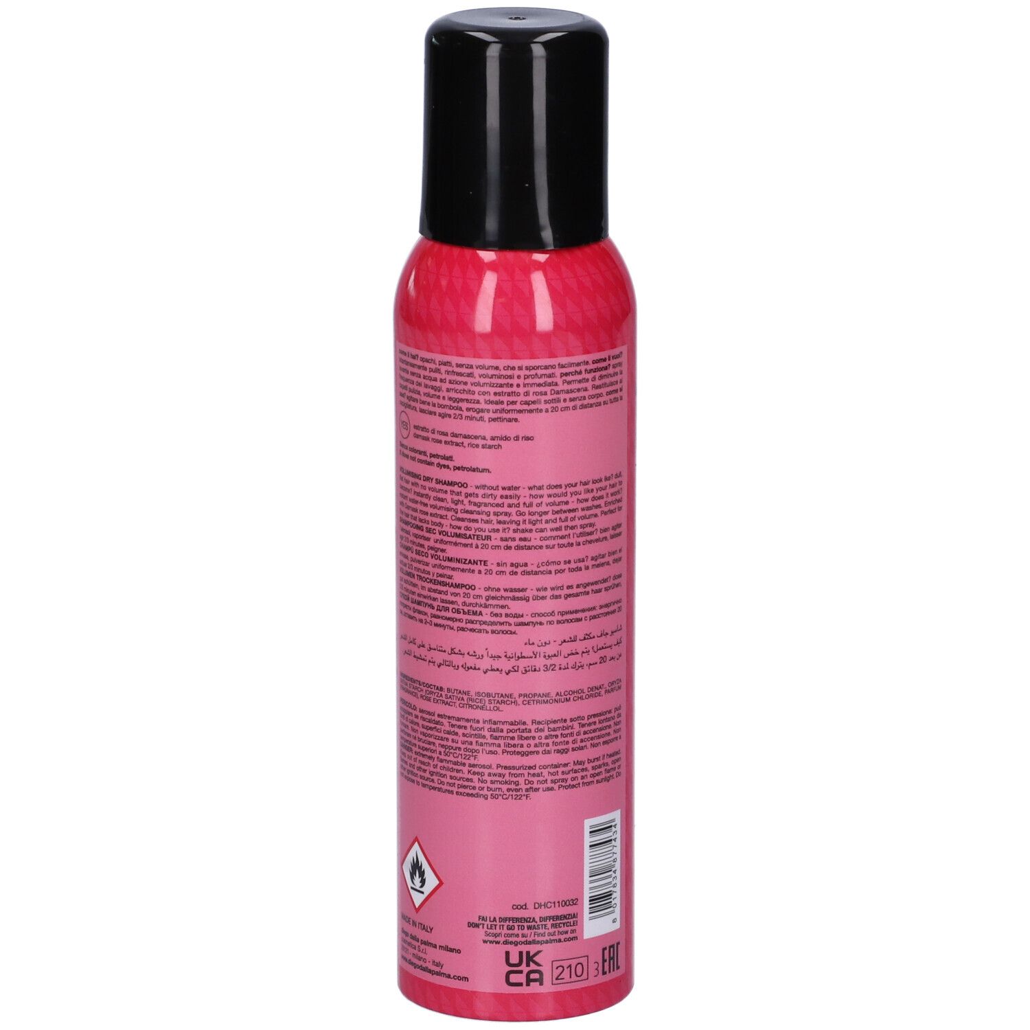 Diego dalla Palma Unabottaevia Shampoo Secco Volumizzante