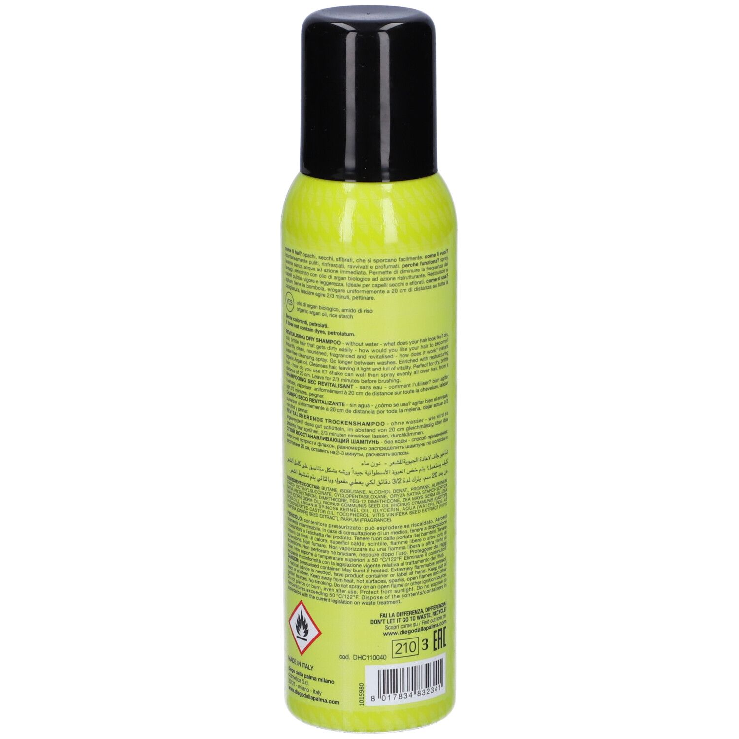 Diego dalla Palma Unabottaevia Shampoo Secco Rivitalizzante