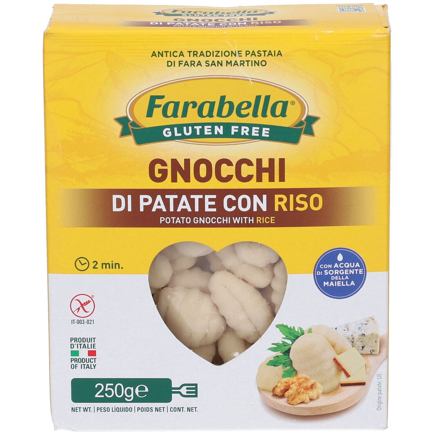 Farabella Gnocchi di Patate con Riso Senza Glutine
