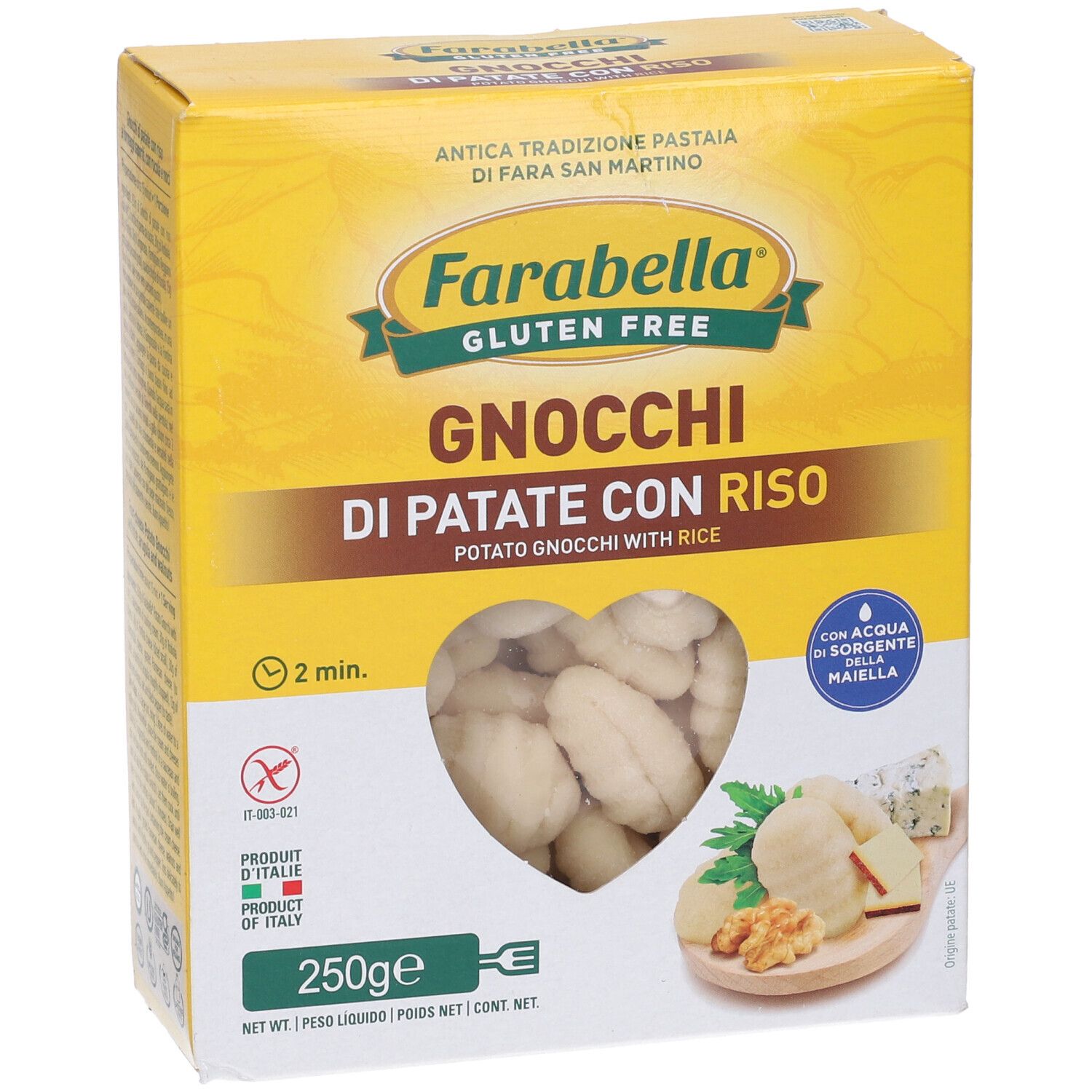 Farabella Gnocchi di Patate con Riso Senza Glutine
