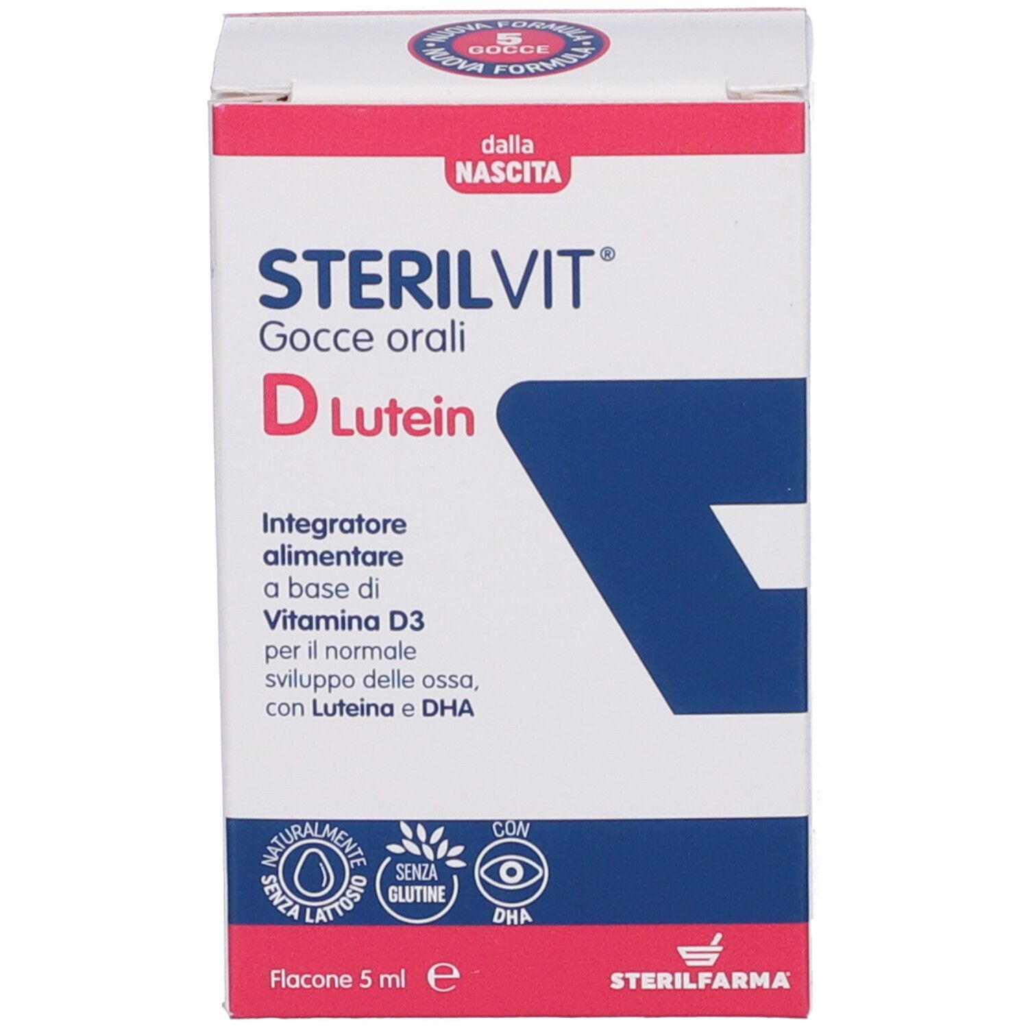 Sterilvit D Lutein Dha Gocce 5 Ml