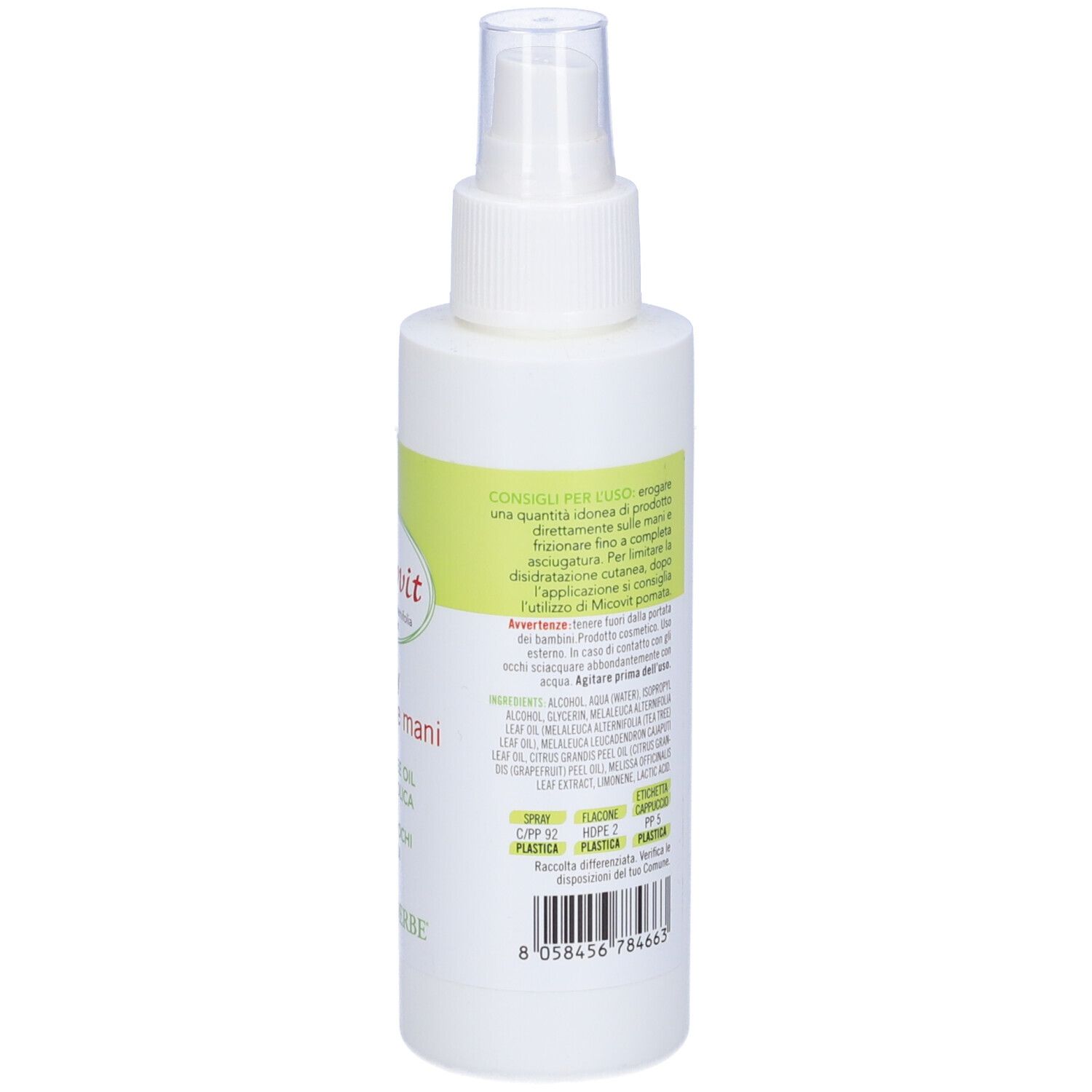 Micovit Spray igienizzante mani