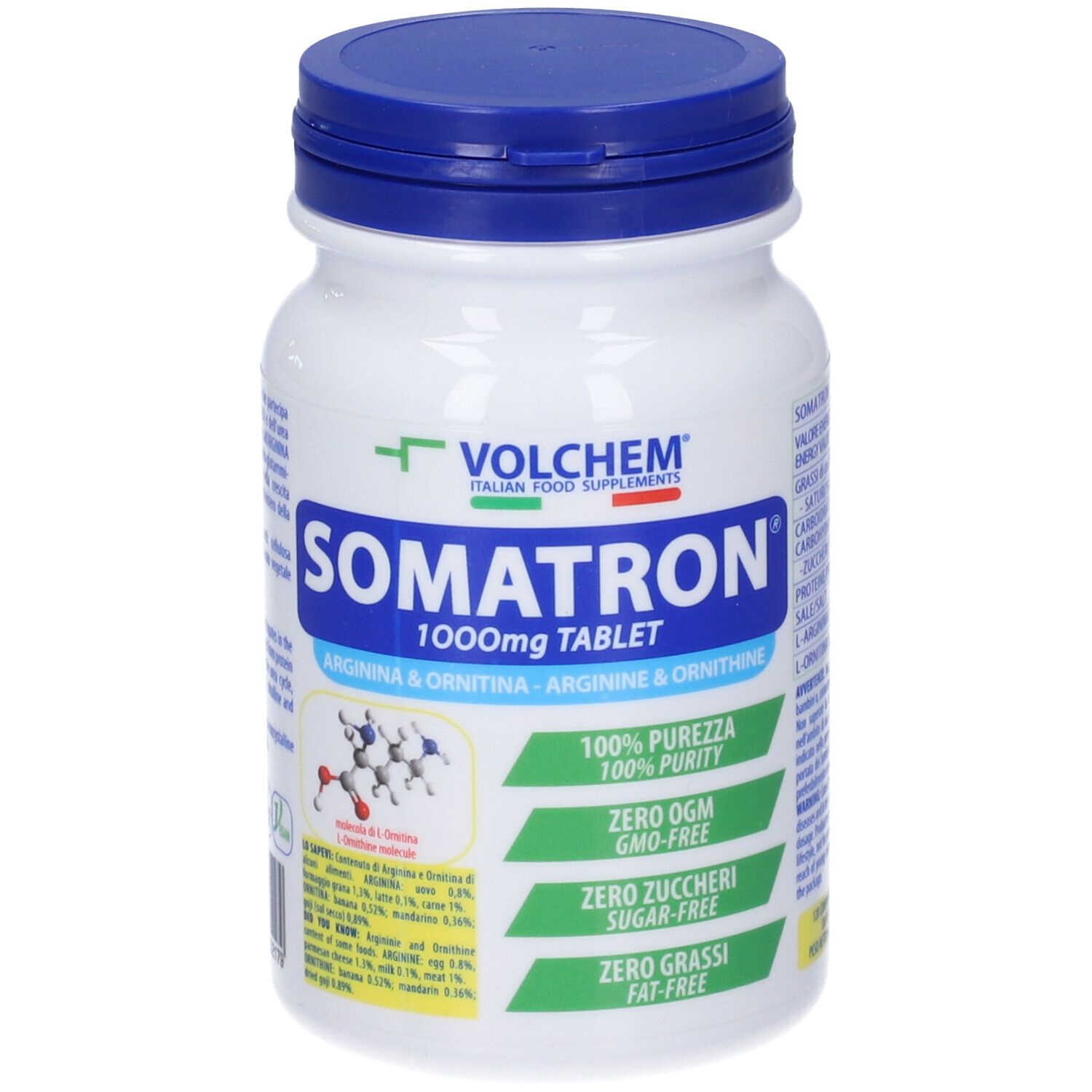VOLCHEM Somatron Tablet Arginina E Ornitina In Compresse