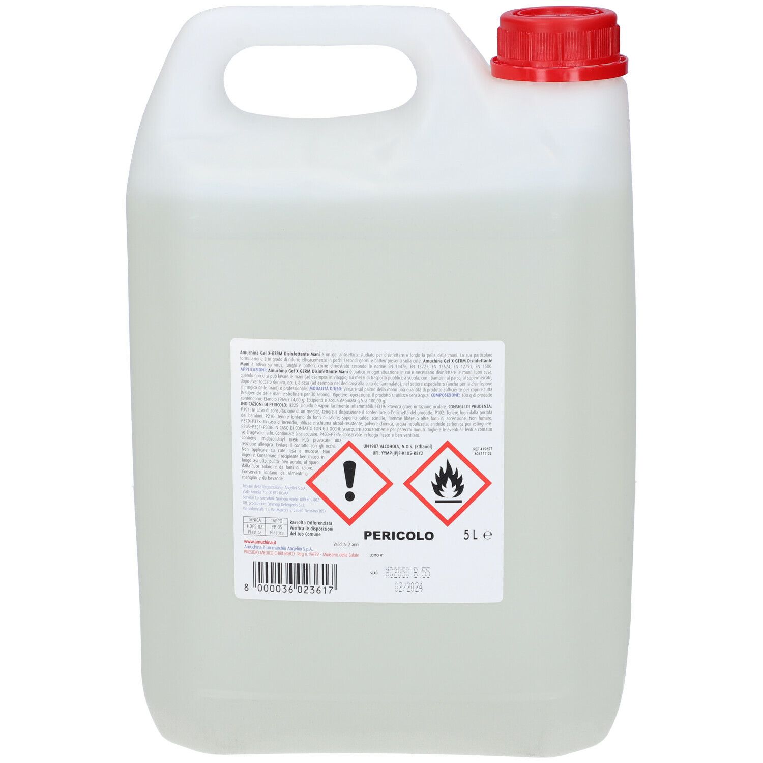 AMUCHINA GEL X-GERM 5L