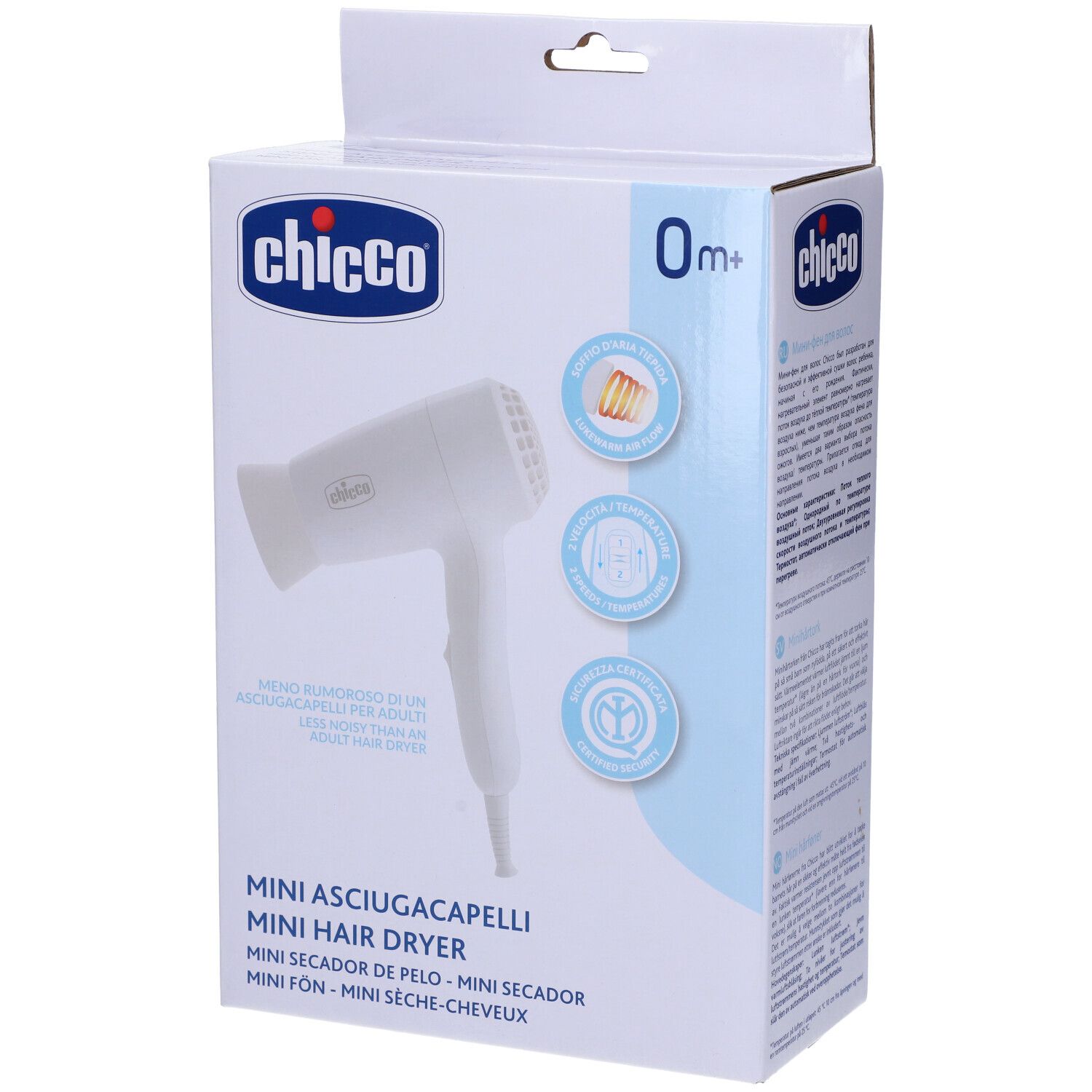 Chicco Nuovo Mini Asciugacapelli