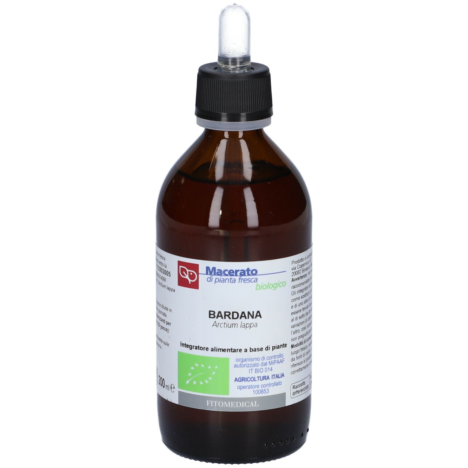Bardana Tintura Madre 200 Ml Bio
