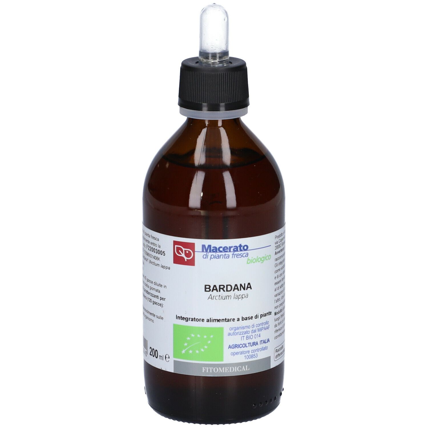 Bardana Tintura Madre 200 Ml Bio