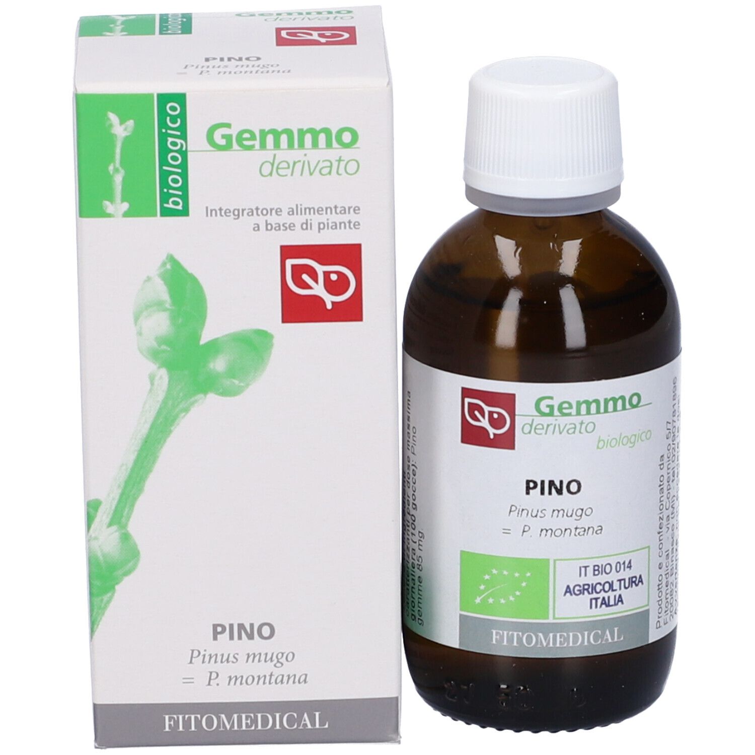 Pino Macerato Glicerico 50 Ml Bio